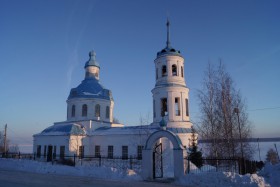 Менделеевск. Церковь Богоявления Господня в Тихих Горах