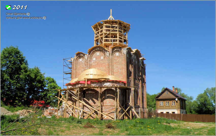 Товарково. Церковь Сергия Радонежского. документальные фотографии, Вид с юго-востока