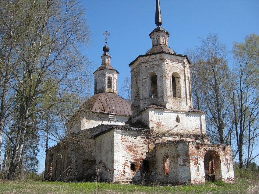 Церковь Параскевы Пятницы, Пятницкий погост, урочище (Великоустюгский район, Вологодская область). фасады