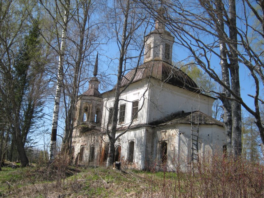 Церковь Параскевы Пятницы, Пятницкий погост, урочище (Великоустюгский район, Вологодская область). фасады