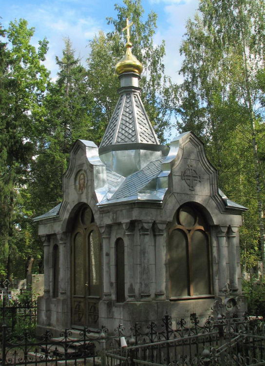 Часовня Всех Святых на Павловском кладбище, Павловск (Санкт-Петербург, Пушкинский район, г. Санкт-Петербург). фасады