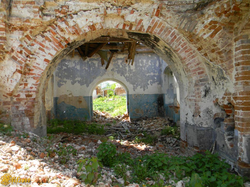 Церковь Воскресения Словущего, Комарово (Заволжский район, Ивановская область). интерьер и убранство