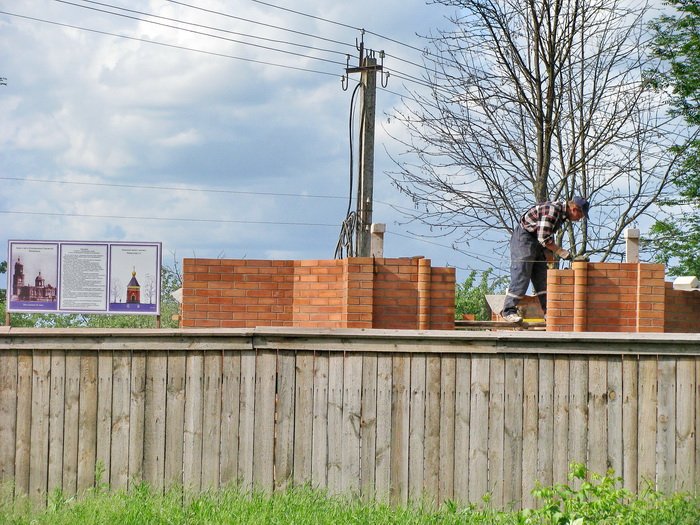 Церковь Благовещения Пресвятой Богородицы в Городище, Брянск (Брянск, город, Брянская область). общий вид в ландшафте