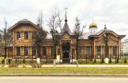 Домовая церковь Асинкрита апостола от 70-ти в бывшем доме Павлова, Вид с севера, через улицу<br>, Южа, Южский район, Ивановская область