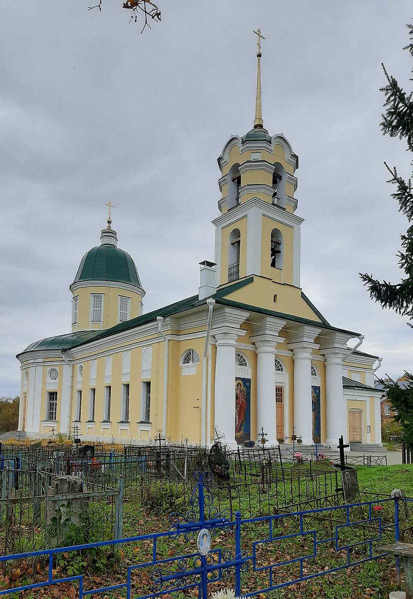 фасады. Церковь Михаила Архангела, Кикино (Тёмкинский район, Смоленская область)