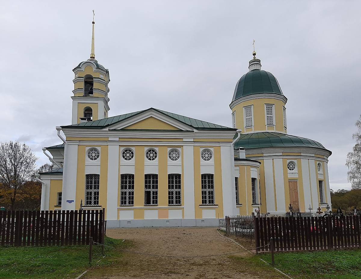 фасады. Церковь Михаила Архангела, Кикино (Тёмкинский район, Смоленская область)