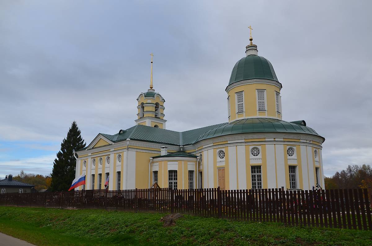 фасады. Церковь Михаила Архангела, Кикино (Тёмкинский район, Смоленская область)