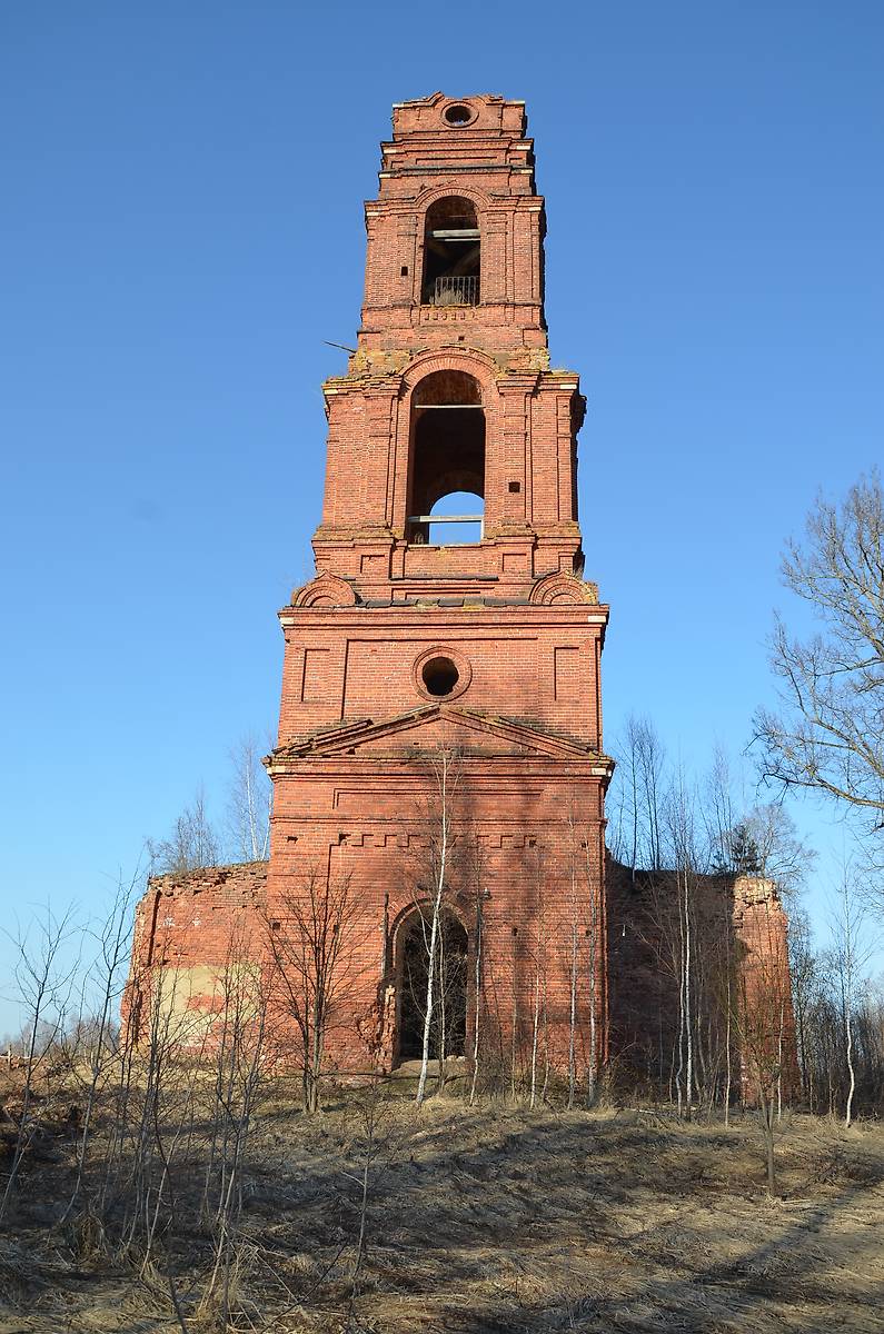 фасады. Церковь Покрова Пресвятой Богородицы, Дерново (Износковский район, Калужская область)
