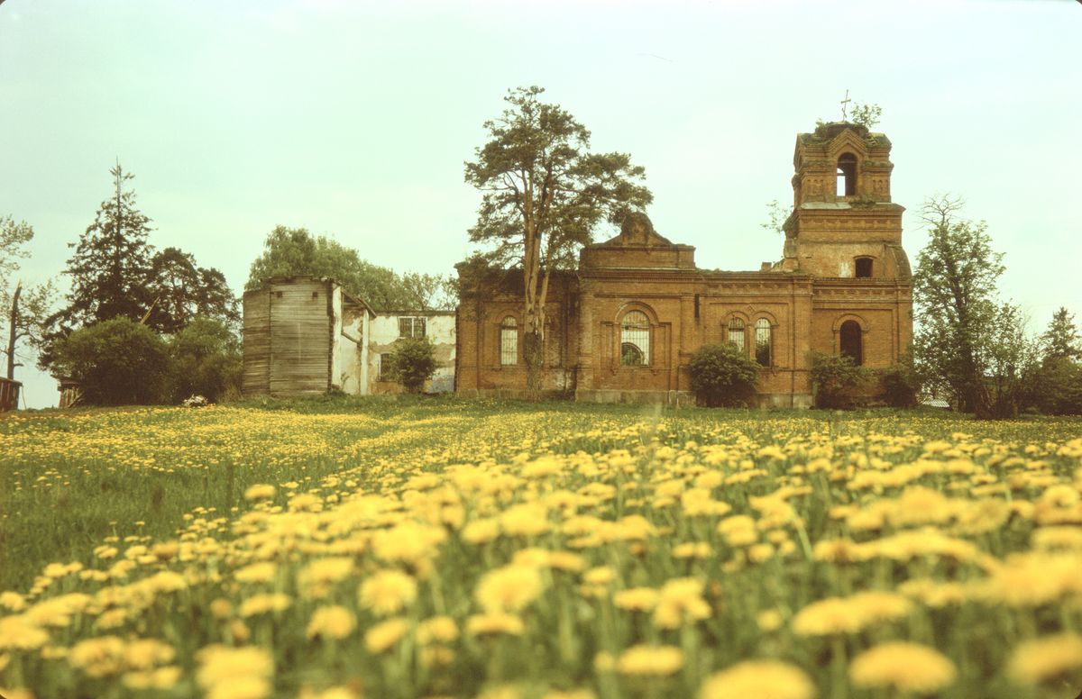 фасады. Церковь Троицы Живоначальной, Горки (Вяземский район, Смоленская область)