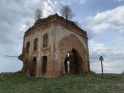 Церковь Николая Чудотворца, Свод обрушился<br>, Фомищево, урочище, Вяземский район, Смоленская область
