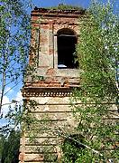 Церковь Покрова Пресвятой Богородицы, вид на колокольню со свода трапезной<br>, Костино (Косткино), урочище, Вяземский район, Смоленская область