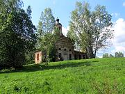 Церковь Покрова Пресвятой Богородицы, вид с северо-востока<br>, Костино (Косткино), урочище, Вяземский район, Смоленская область