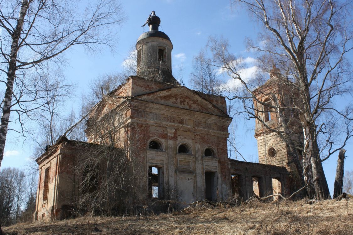 Костино (Косткино), урочище. Церковь Покрова Пресвятой Богородицы. фасады