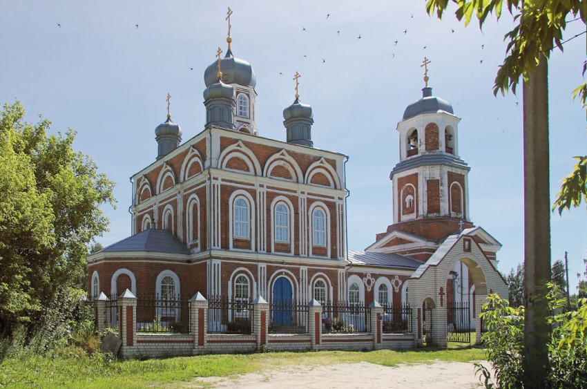 Церковь Благовещения Пресвятой Богородицы, Николаевка (Первомайск, ГО, Нижегородская область). фасады