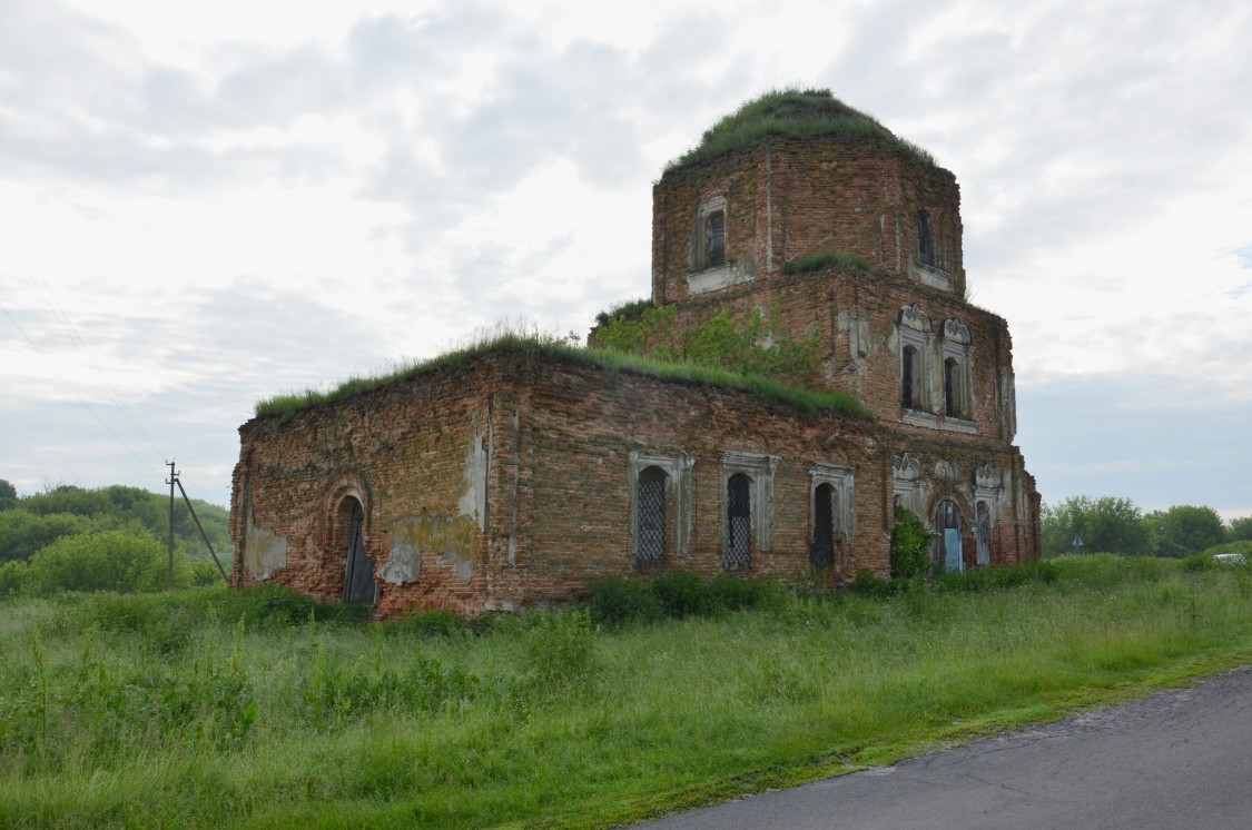 Церковь Владимирской иконы Божией Матери, Кострова (Рыльский район, Курская область). фасады