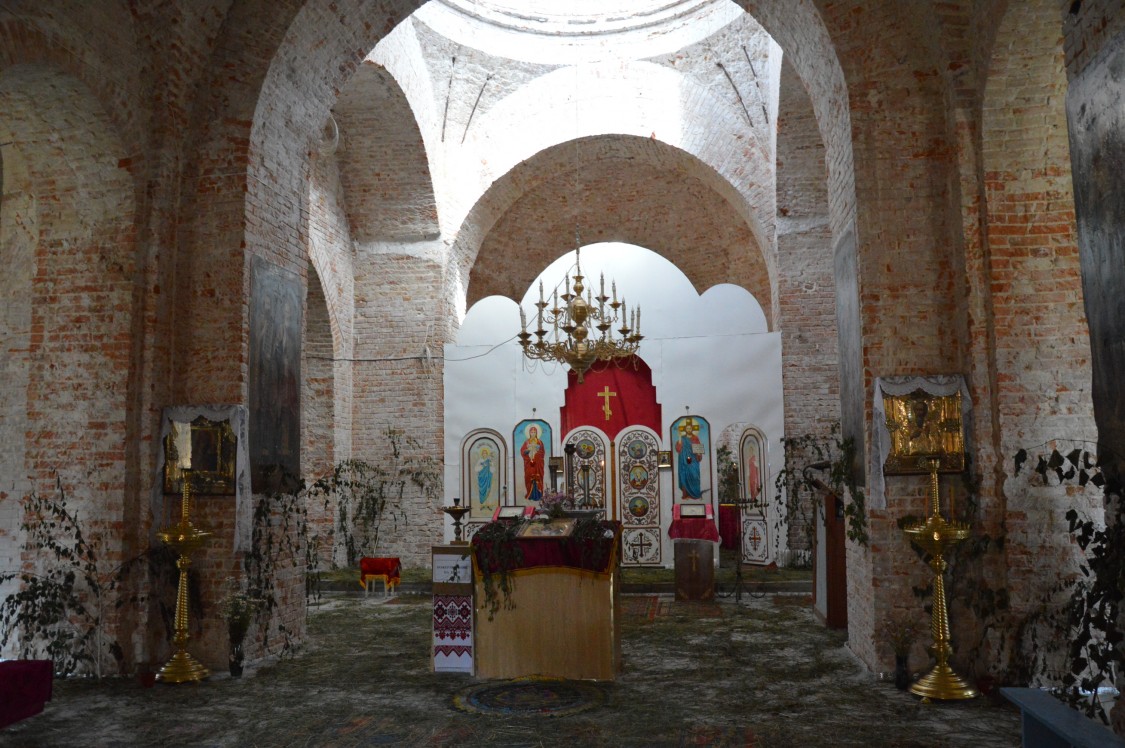 Казачья Локня. Церковь Димитрия Солунского. интерьер и убранство