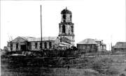 Церковь Рождества Христова, 1950-е годы.  Снимок из собрания Рождественско-Кацкой библиотеки: https://kl-21.narod.ru/sto/135/KL13509r.htm <br>, Рождествено, Мышкинский район, Ярославская область