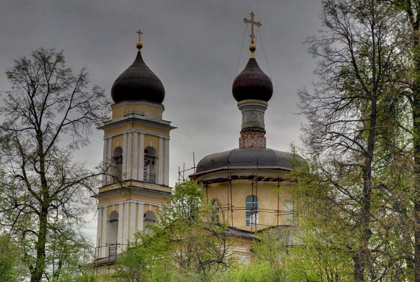 Здехово. Церковь Николая Чудотворца. фасады