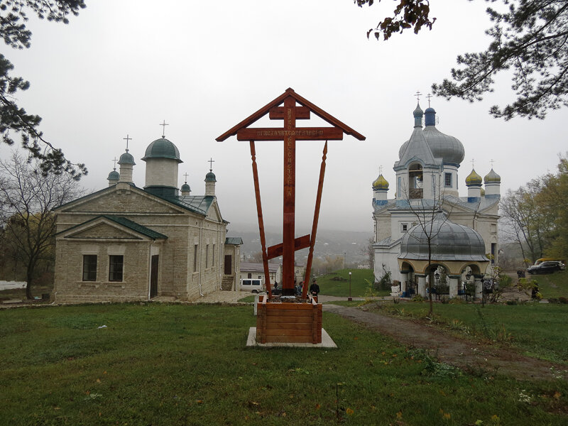 Никольский мужской монастырь, Кондрица (Кишинёв, Молдова). фасады