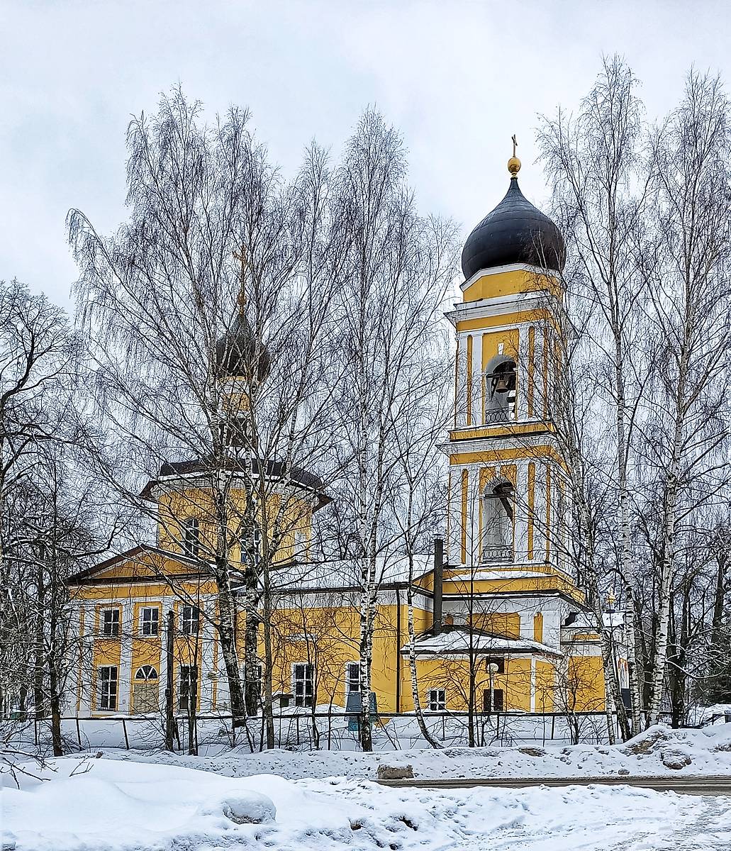 фасады. Церковь Николая Чудотворца, Здехово (Щёлковский городской округ и г. Фрязино, Московская область)