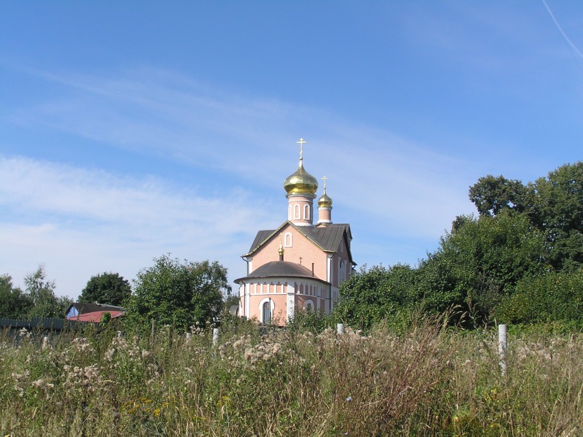 Талицы. Церковь Владимира равноапостольного. общий вид в ландшафте