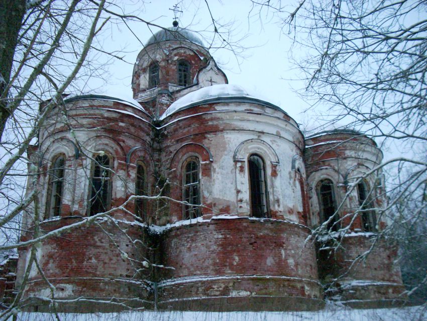 Язвищи. Церковь Троицы Живоначальной. фасады, Восточный фасад