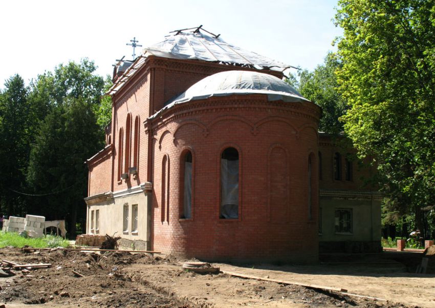 Церковь Петра и Павла, Карачарово (Конаковский район, Тверская область). фасады, Строительство храма.