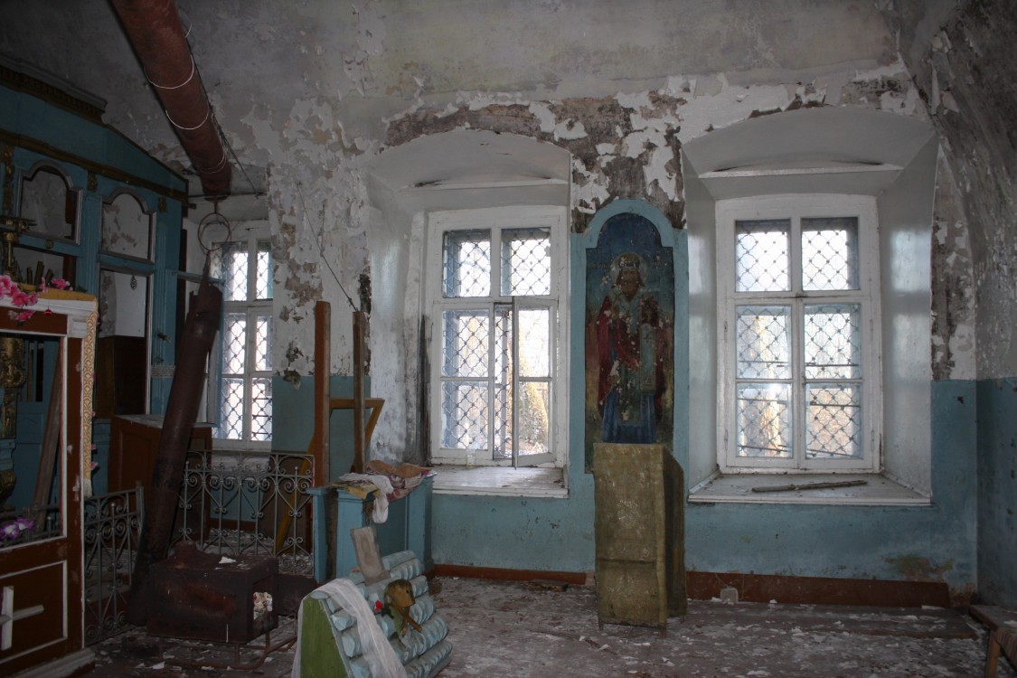 Церковь Николая Чудотворца, Милюково (Новодугинский район, Смоленская область). интерьер и убранство
