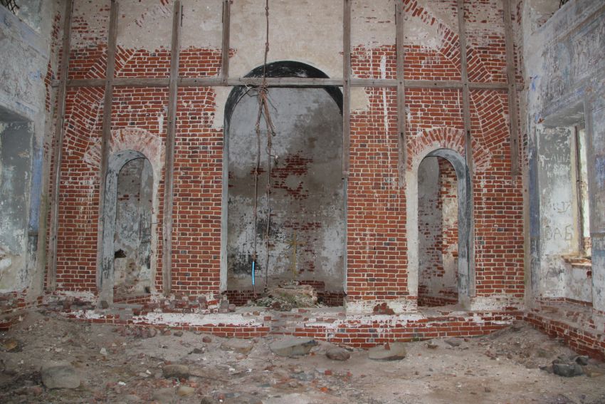 Церковь Казанской иконы Божией Матери, Русилово (Кимрский район и г. Кимры, Тверская область). интерьер и убранство