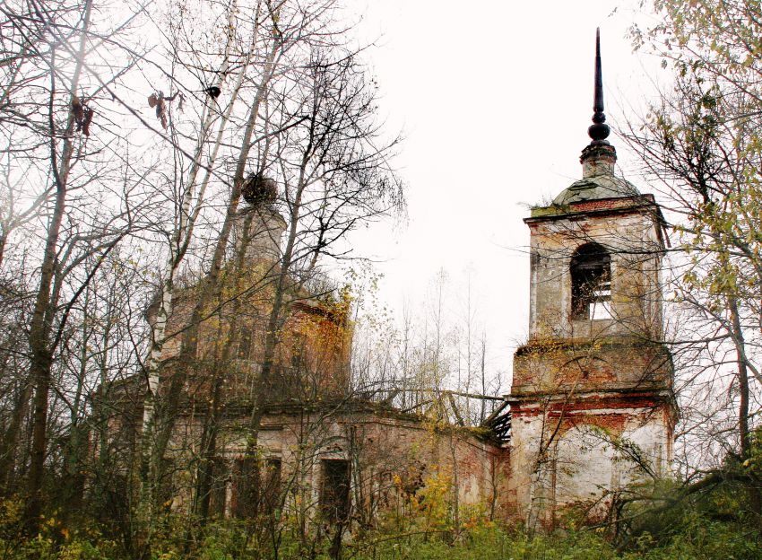 Церковь Казанской иконы Божией Матери, Русилово (Кимрский район и г. Кимры, Тверская область). фасады