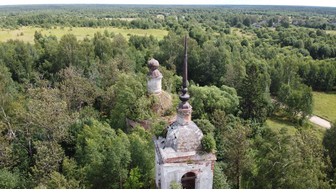 Русилово. Церковь Казанской иконы Божией Матери. фасады