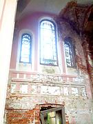 Церковь Троицы Живоначальной, Северная стена. Вид изнутри.<br>, Язвищи, Окуловский район, Новгородская область