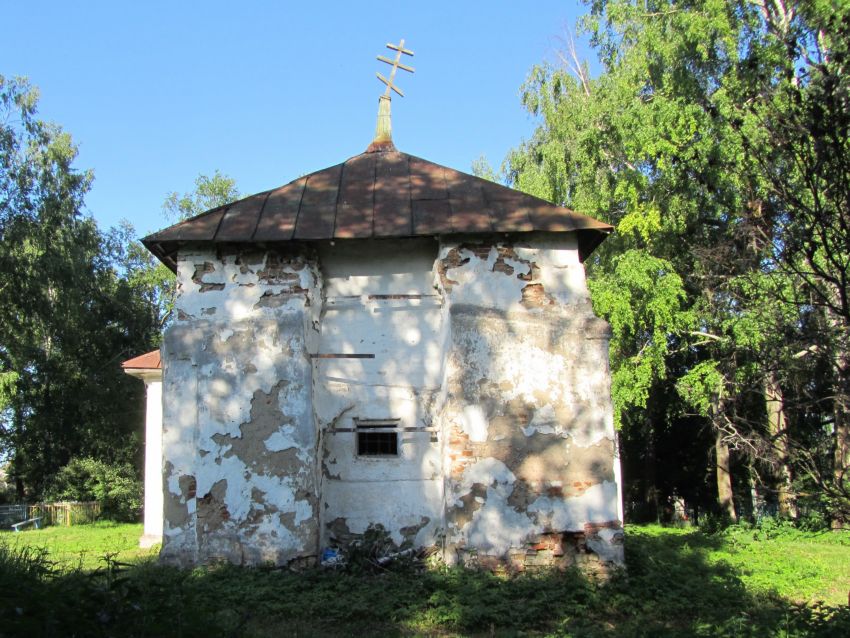 Милюково. Церковь Николая Чудотворца. фасады, вид с запада