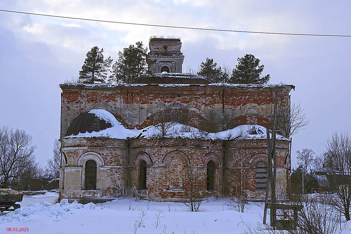 Церковь Покрова Пресвятой Богородицы, Ильгощи (Рамешковский район, Тверская область). фасады
