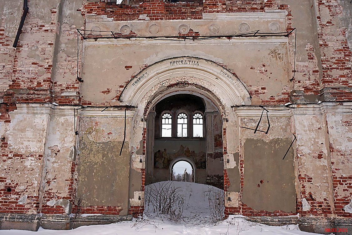 Церковь Покрова Пресвятой Богородицы, Ильгощи (Рамешковский район, Тверская область). архитектурные детали