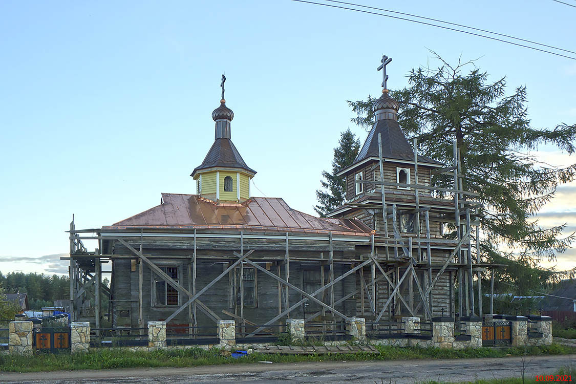 Медведиха. Часовня Успения Пресвятой Богородицы. фасады