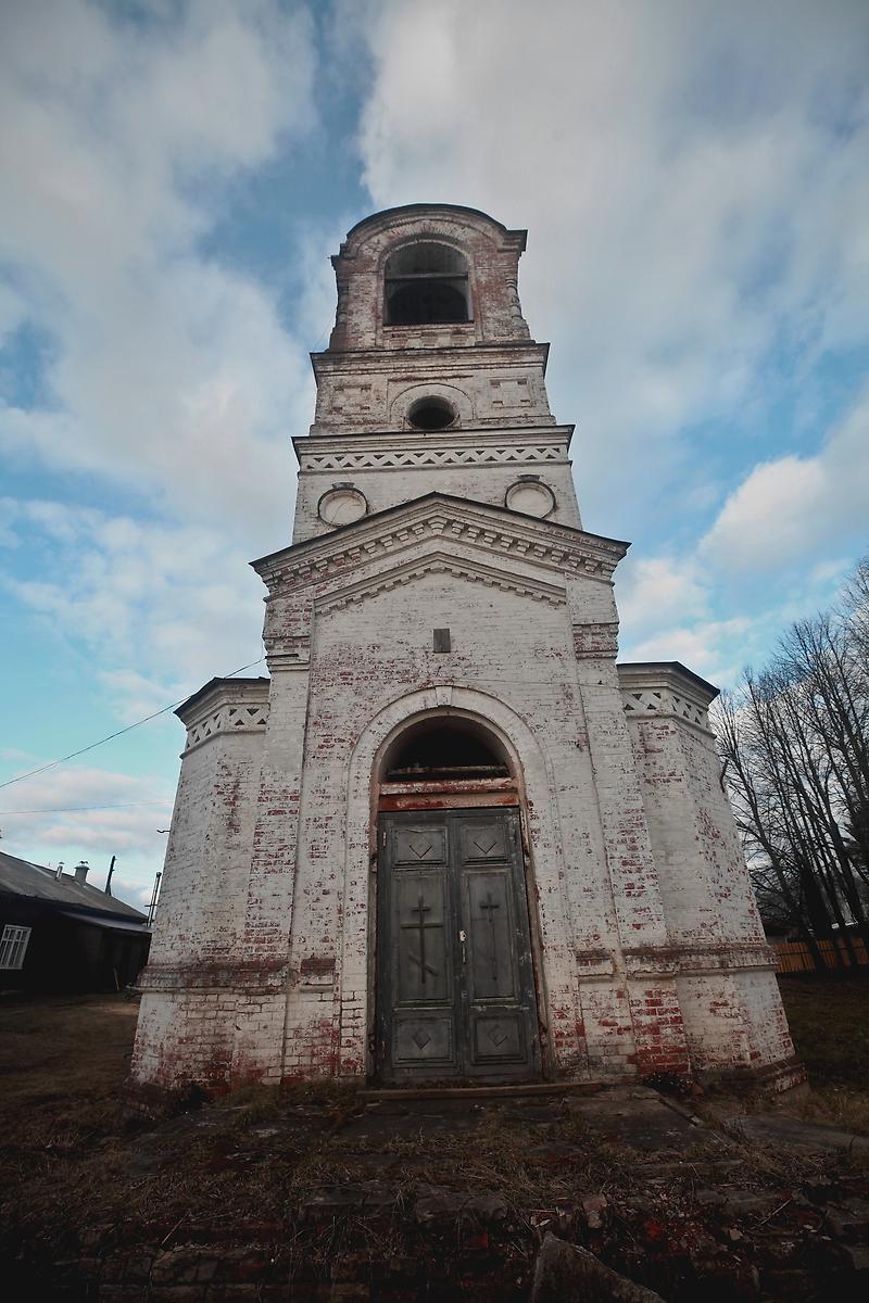 фасады. Церковь Спаса  Нерукотворного Образа, Кологрив (Кологривский район, Костромская область)