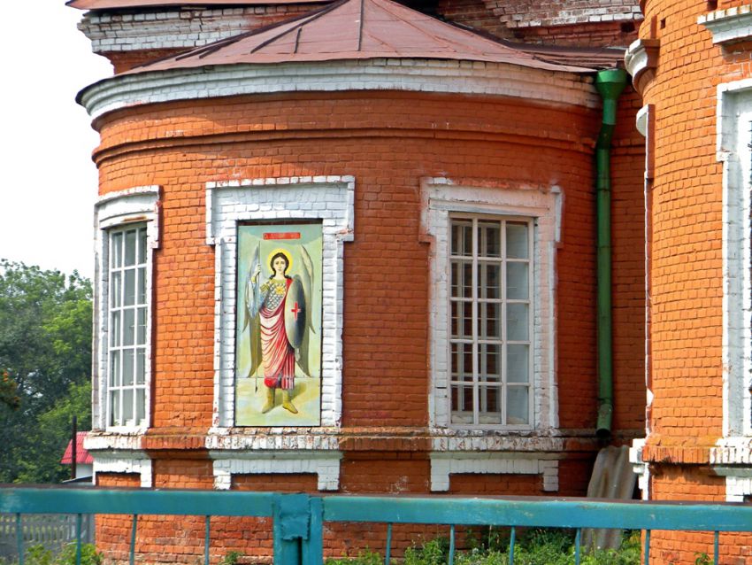 Бобрышево. Церковь Успения Пресвятой Богородицы. фасады