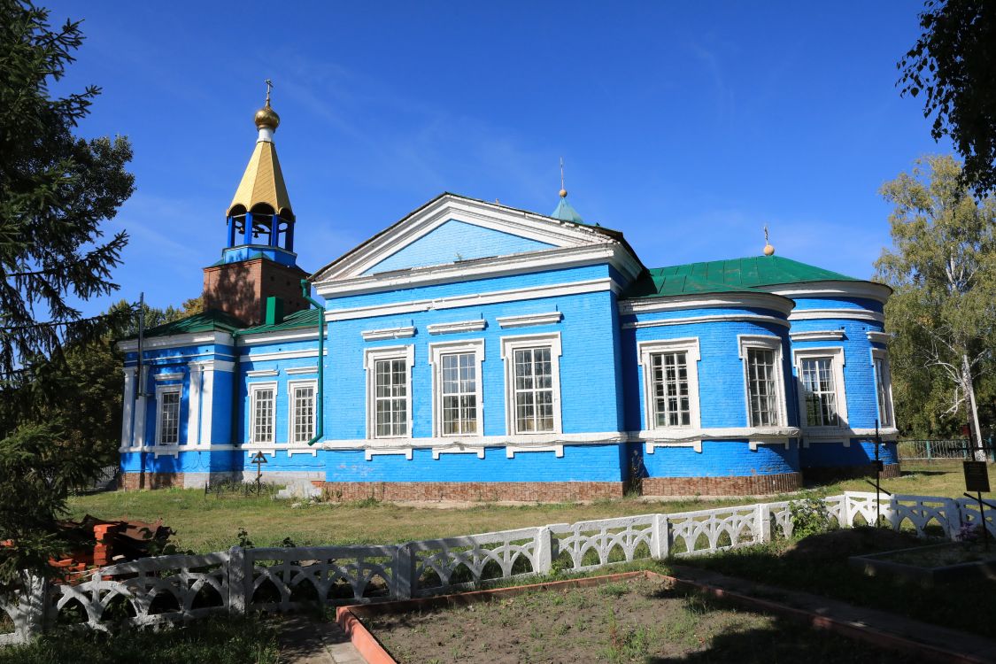 Церковь Успения Пресвятой Богородицы, Бобрышево (Пристенский район, Курская область). фасады