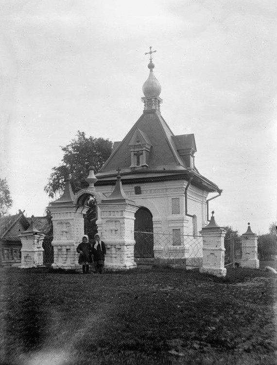 Громаздово, урочище. Неизвестная часовня. архивная фотография, Фото 1929 года из фондов Переславль-Залесского государственного историко-архитектурного и художественного музея-заповедника