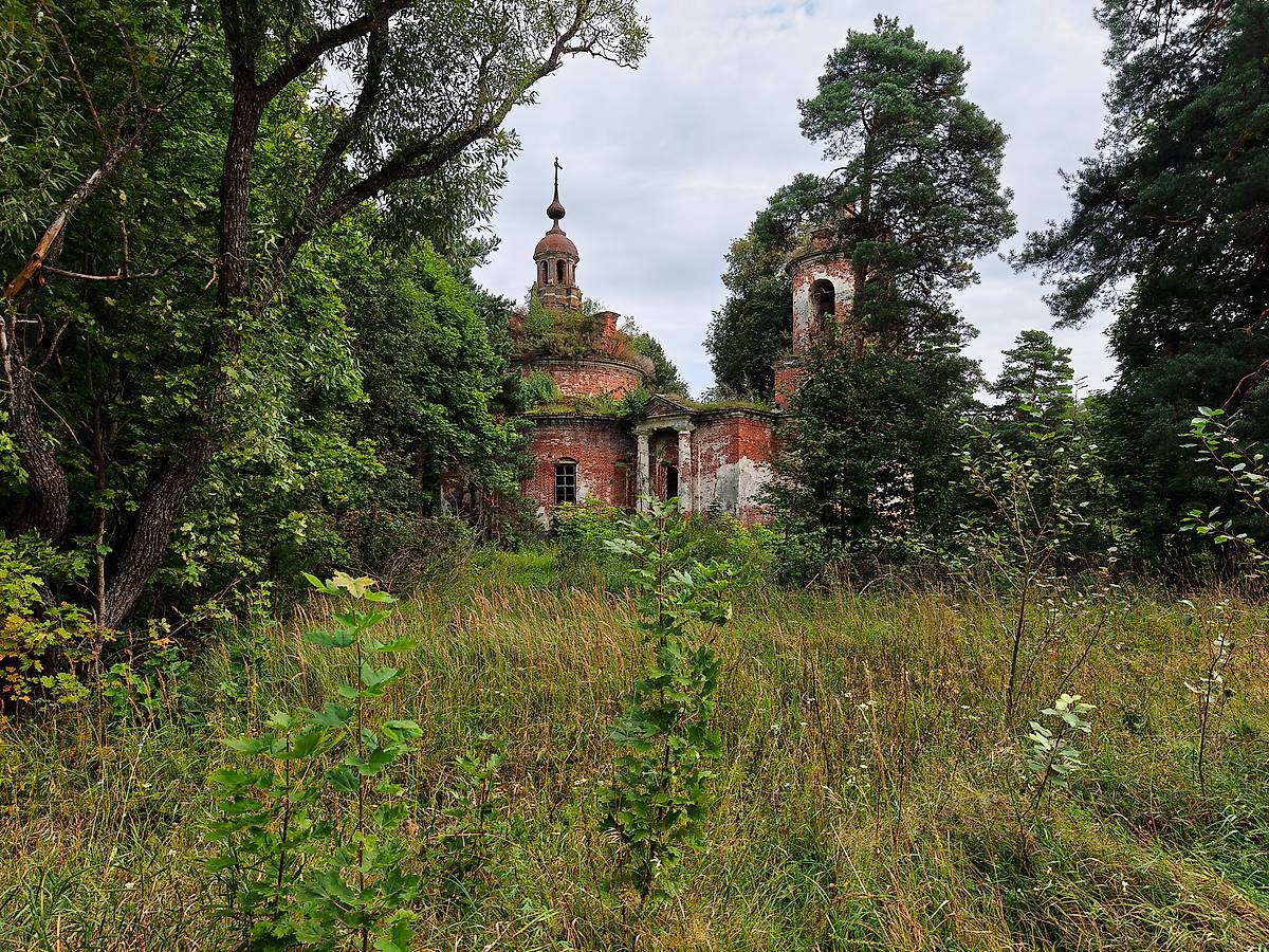 фасады. Церковь Спаса Нерукотворного Образа, Азарновка (Протасьев Угол) (Чучковский район, Рязанская область)