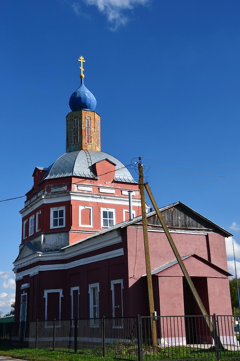 фасады. Церковь Николая Чудотворца, Аладьино (Чучковский район, Рязанская область)