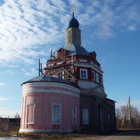 Аладьино. Церковь Николая Чудотворца