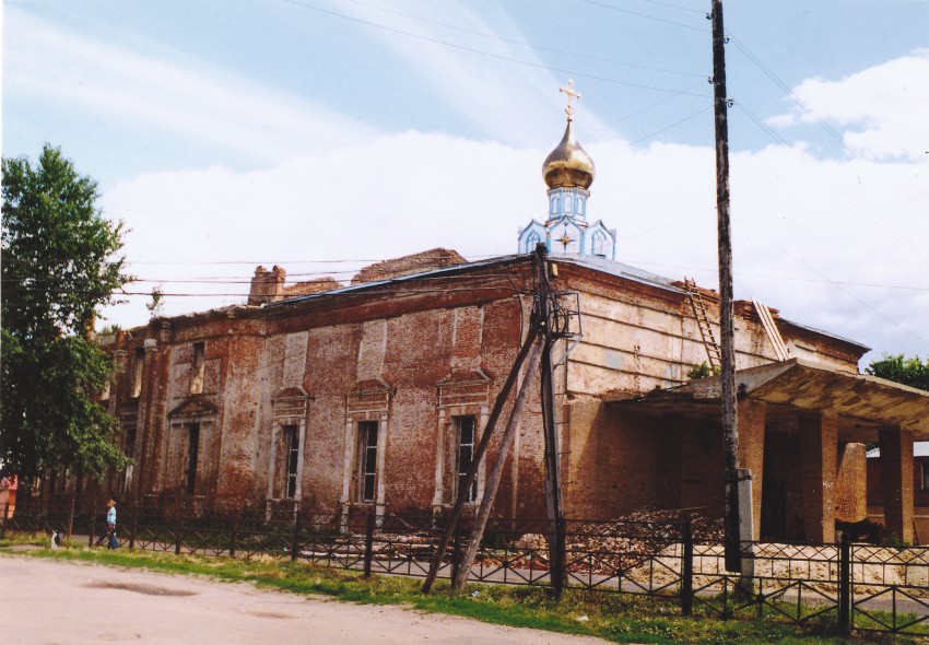 Церковь Троицы Живоначальной, Ухолово (Ухоловский район, Рязанская область). фасады