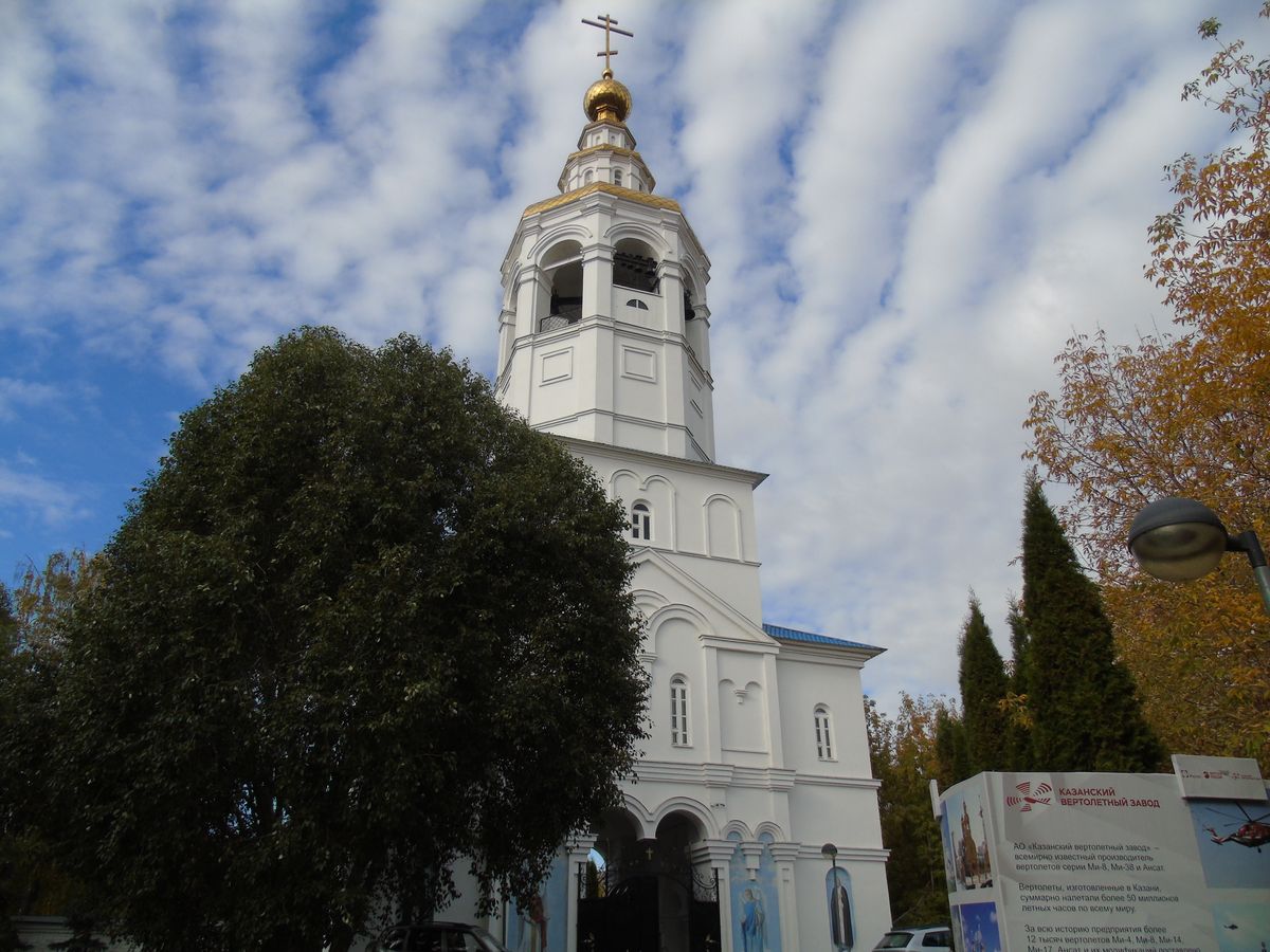 фасады. Успенский Зилантов монастырь. Церковь Михаила Архангела в колокольне, Кировский район (Казань, город, Республика Татарстан)