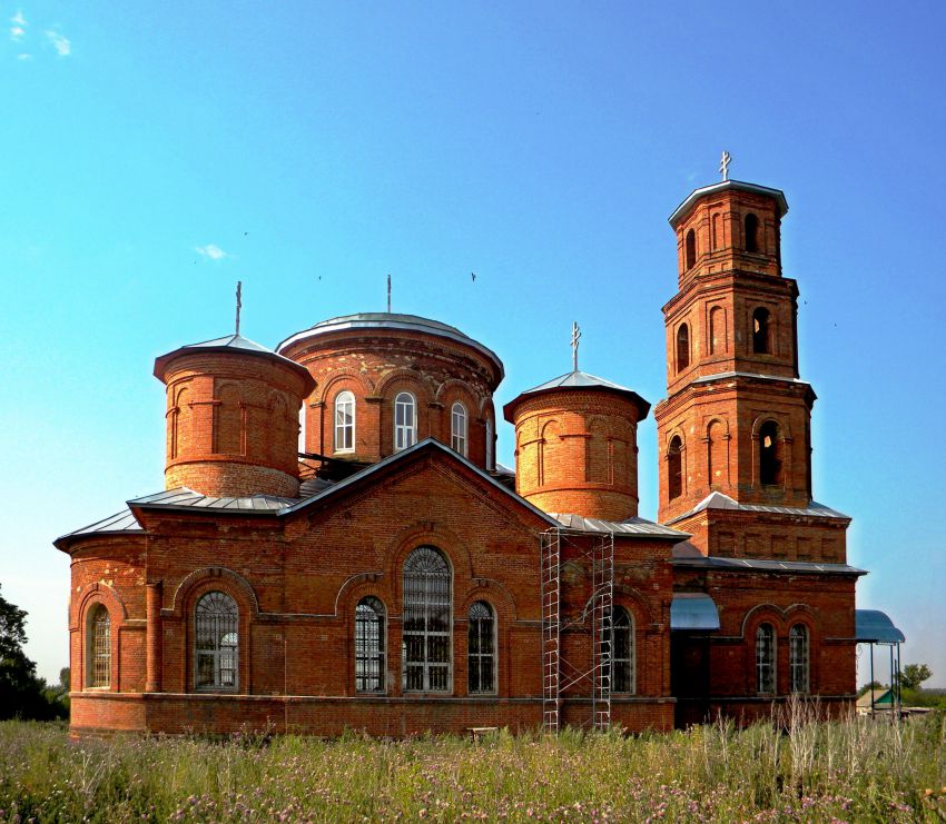 Церковь Владимирской иконы Божией Матери, Стаканово (Черемисиновский район, Курская область). фасады