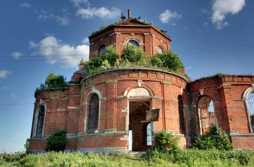 Церковь Рождества Христова, Веряево (Пителинский район, Рязанская область). фасады