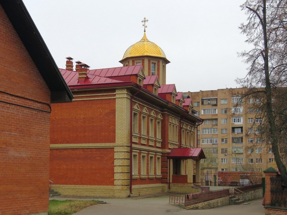 Юдино. Преображенский скит. Церковь Пантелеимона Целителя. фасады