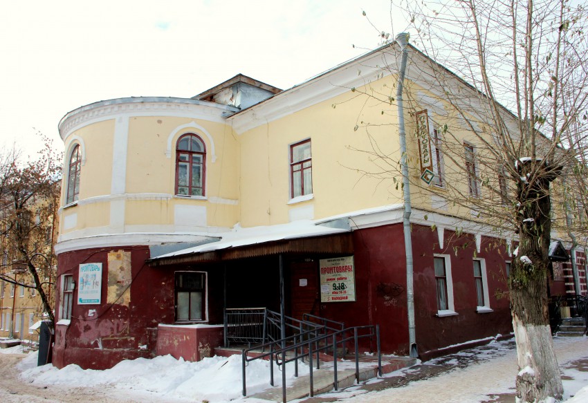 Домовая церковь Благовещения Пресвятой Богородицы при бывшем Мариинском детском приюте, Вятка (Киров) (Вятка (Киров), город, Кировская область). фасады