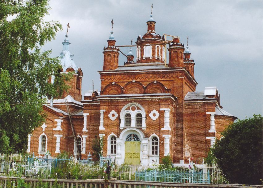 Церковь Иверской иконы Божией Матери, Муратово (Шиловский район, Рязанская область). фасады